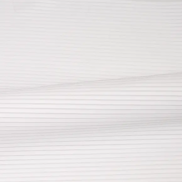 Voile Plissé Weiß Plissee Strukturierte Streifen 4 - 3