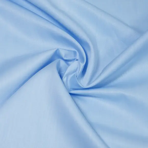 Twill Silvano Hellblau Köper Einfarbiges