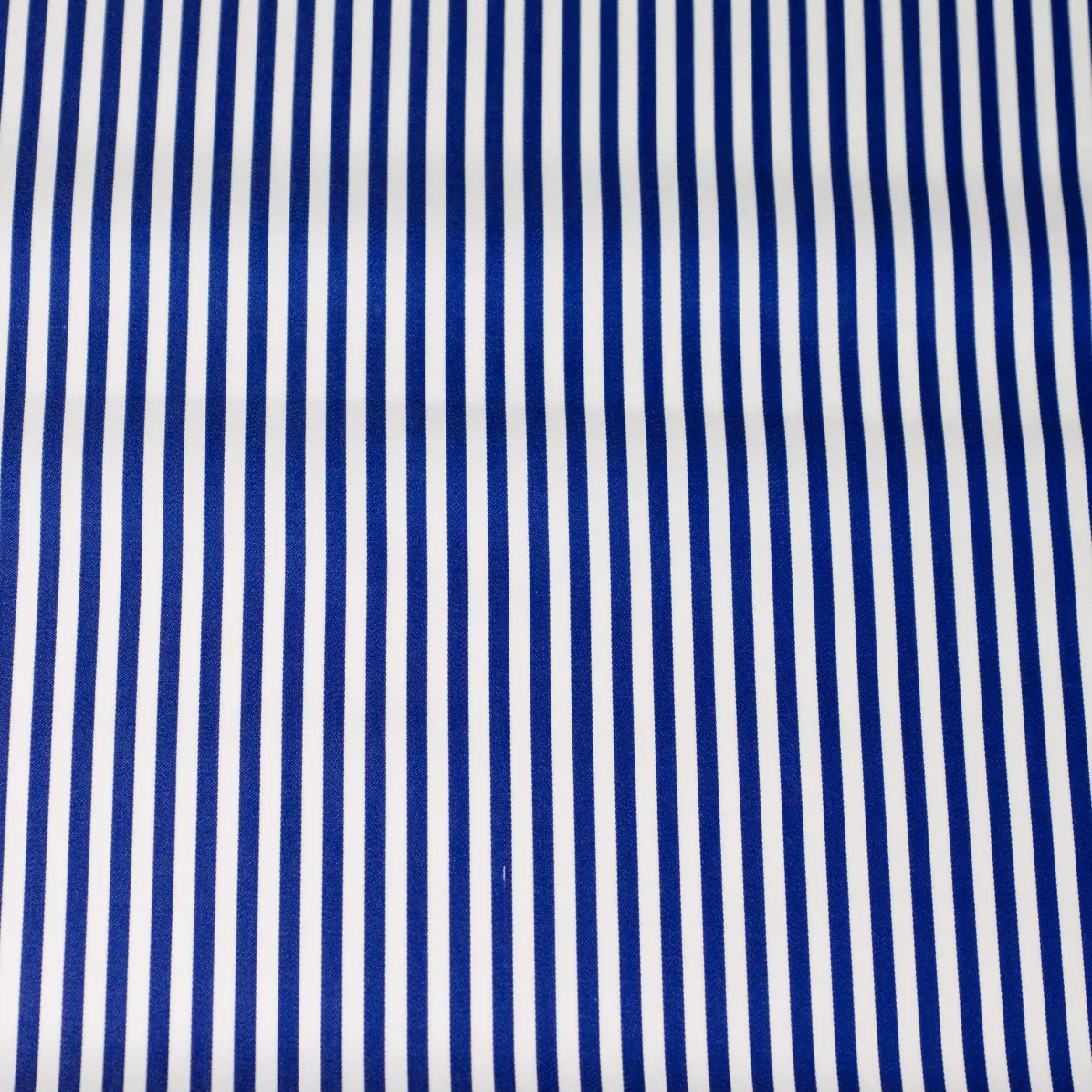 Satin Medium Blue Satin Stripes