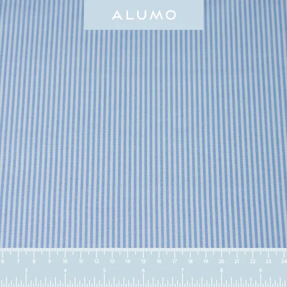 Oxford Hellblau Oxford Streifen - 2