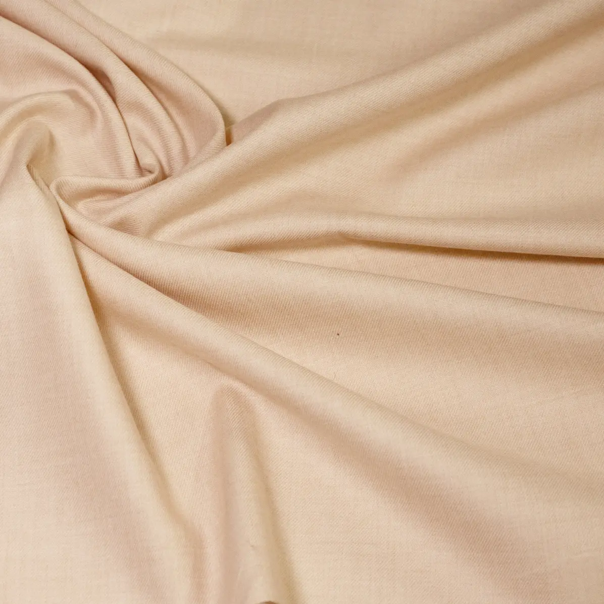 Cashmerello Beige Twill Solid plain