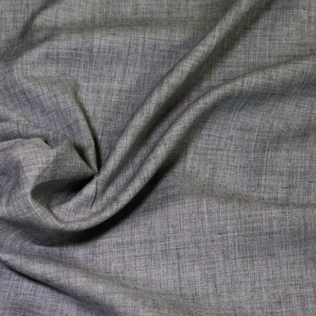 Cashmerello Light Grey Twill Solid plain