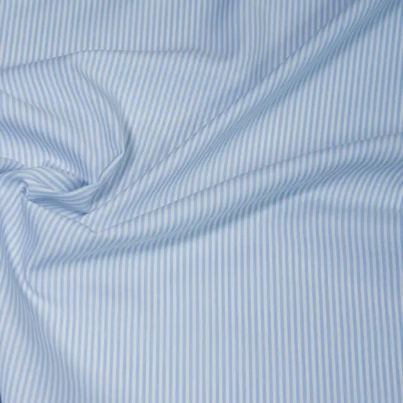 Cashmerello Light Azzurro Twill Righe