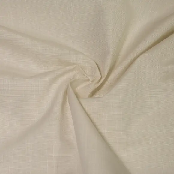 Avellino Beige Popelin Solid plain
