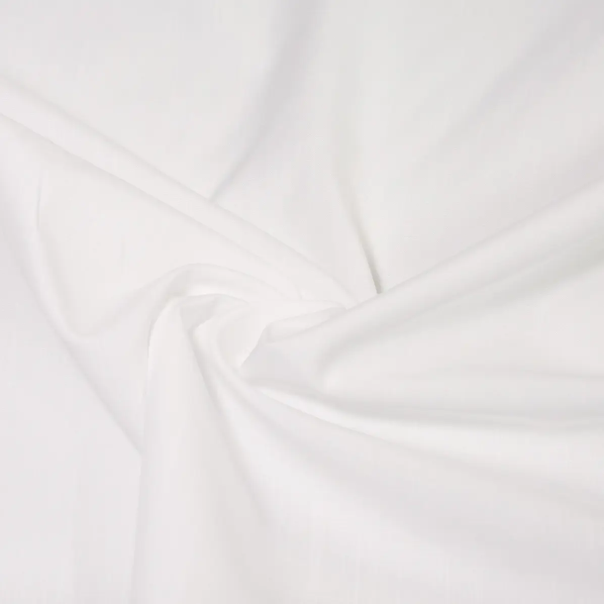 Avellino White Popelin Solid plain