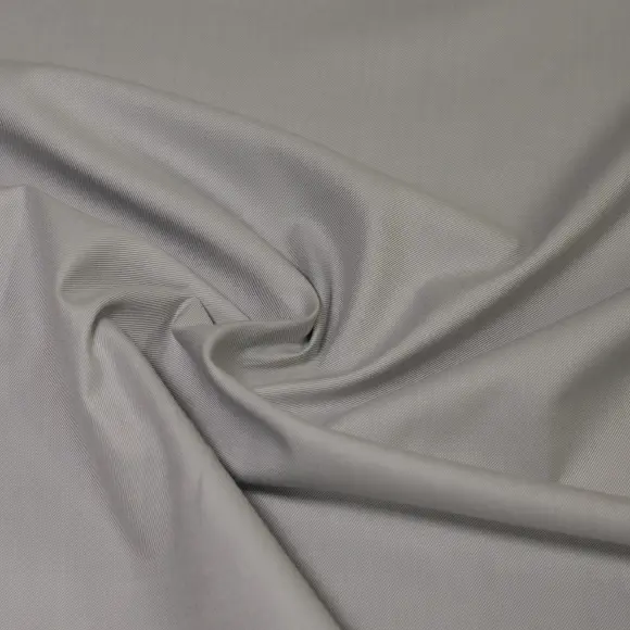 Flanello Grey Twill Solid plain 1