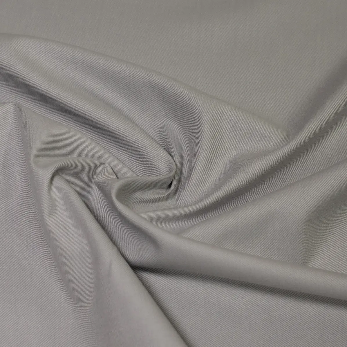 Flanello Grey Twill Solid plain 1