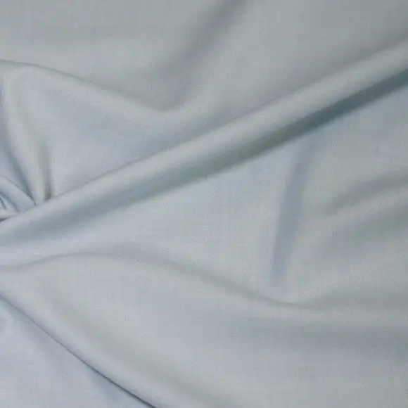 Cashmerello Light Blue Twill Solid plain