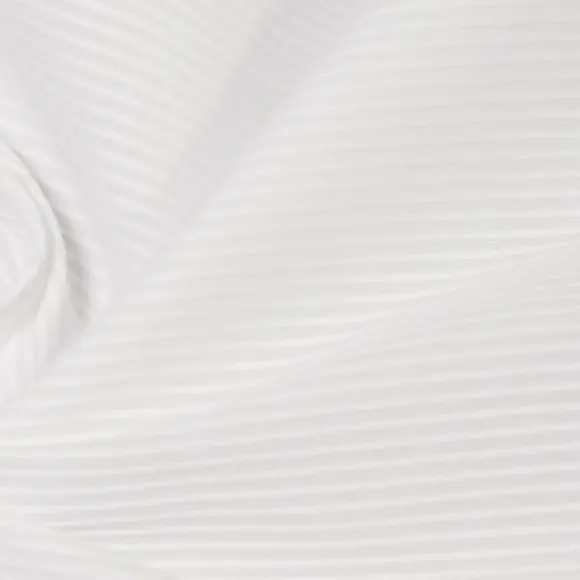 Voile Plissé Weiß Plissee Strukturierte Streifen 2