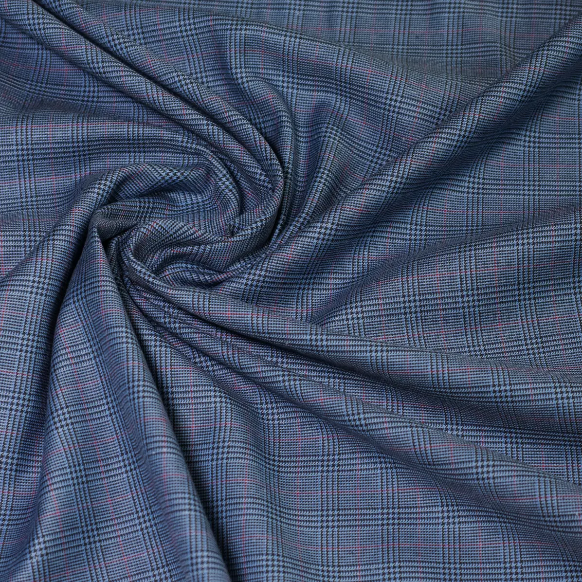 Flanello Junior Dark Blue Twill Check