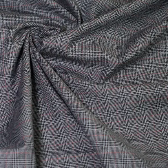 Flanello Junior Schwarz Köper Karierter