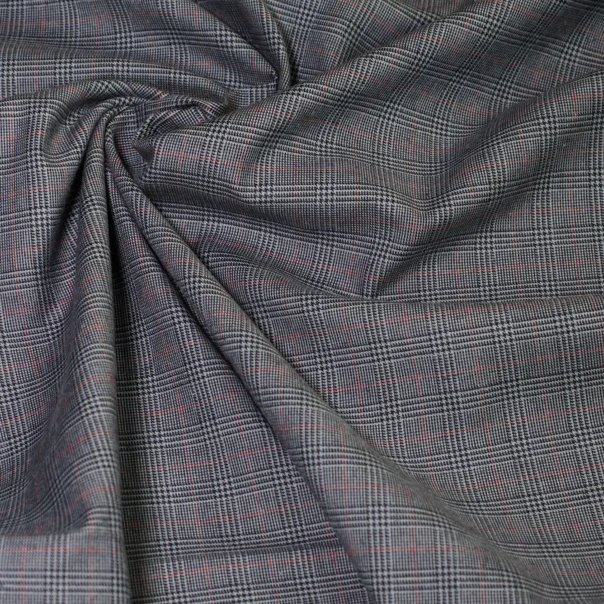 Flanello Junior Schwarz Köper Karierter