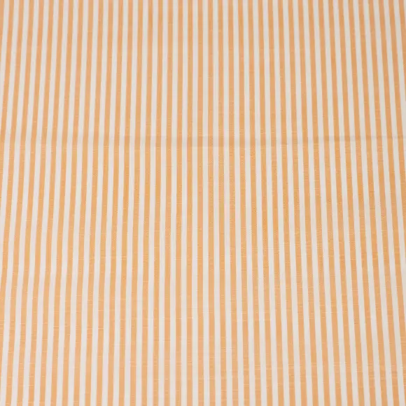 Avellino Orange Popelin Stripes - 4