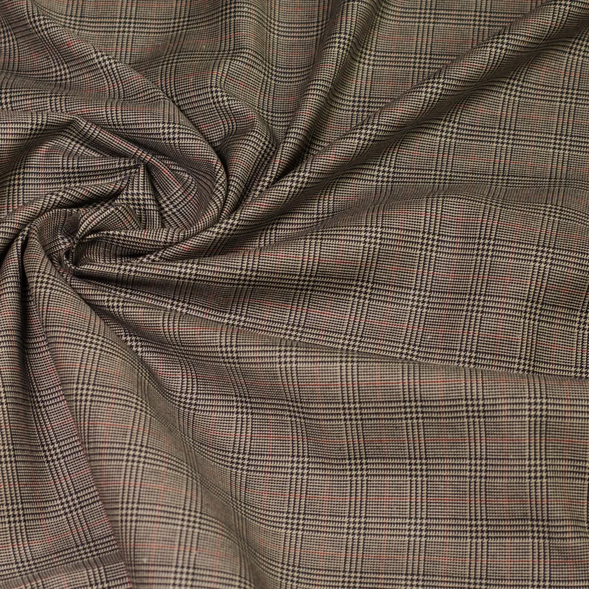 Flanello Junior Brown Twill Check