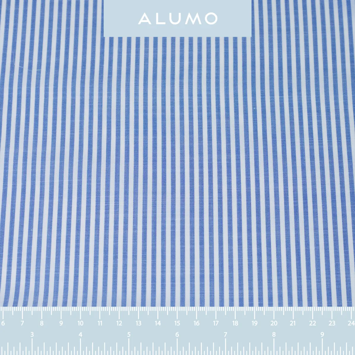 Avellino Dark Blue Popelin Stripes