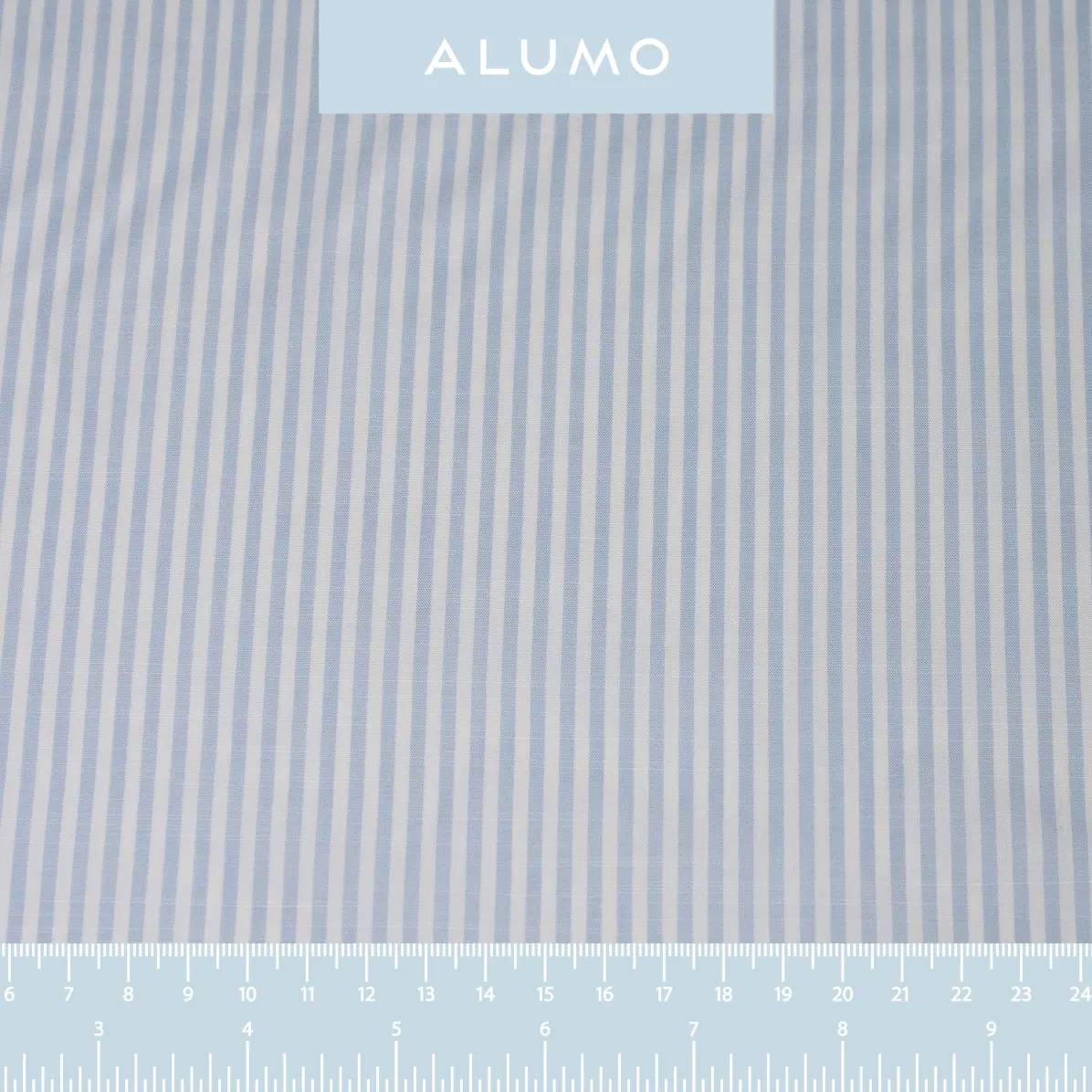 Avellino Light Blue Popelin Stripes