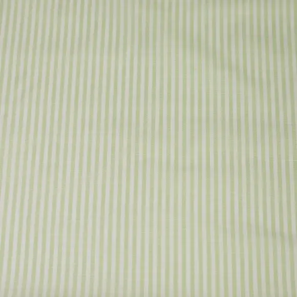 Avellino Green Popelin Stripes - 4