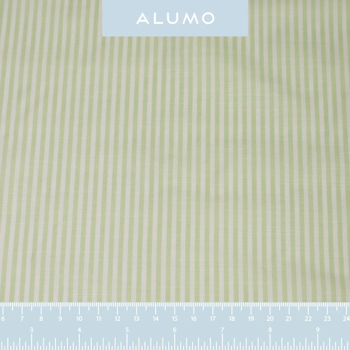 Avellino Green Popelin Stripes