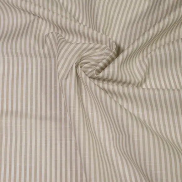 Avellino Grey Popelin Stripes