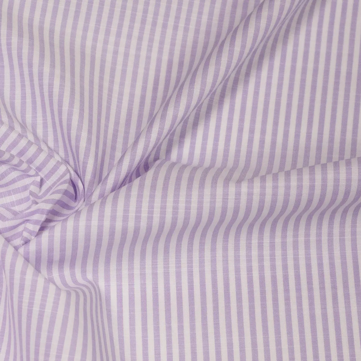 Avellino Lilac Popelin Stripes