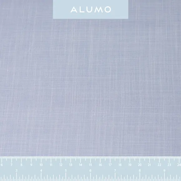 Avellino Medium Blue Popelin Solid plain - 2