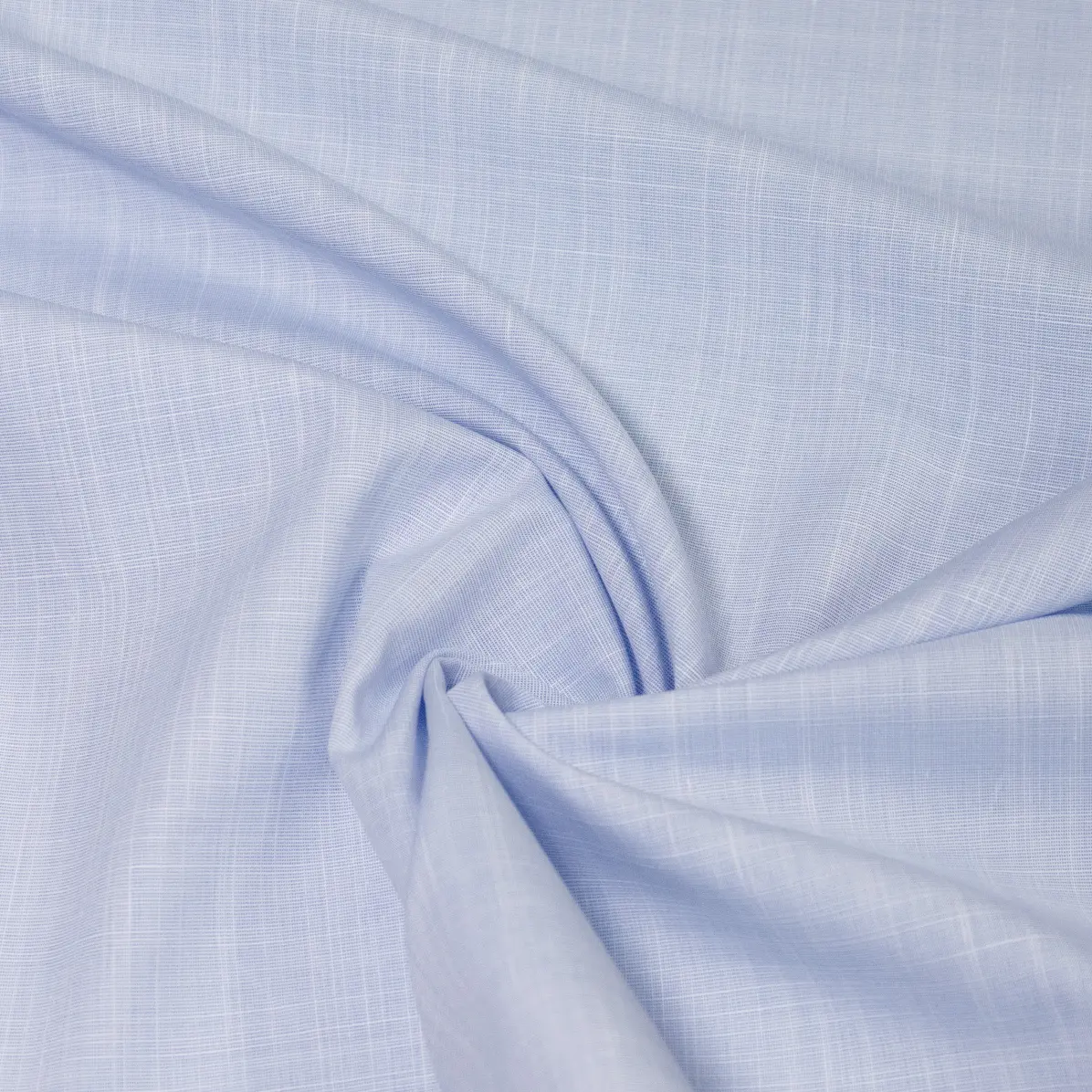 Avellino Medium Blue Popelin Solid plain