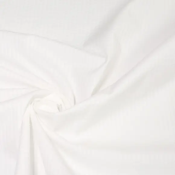 Seerluxe White Seersucker Stripes Structured 2 - 1