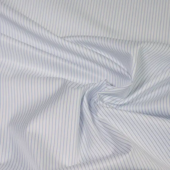 Twill Soprano Voyage Light Blue Twill Stripes