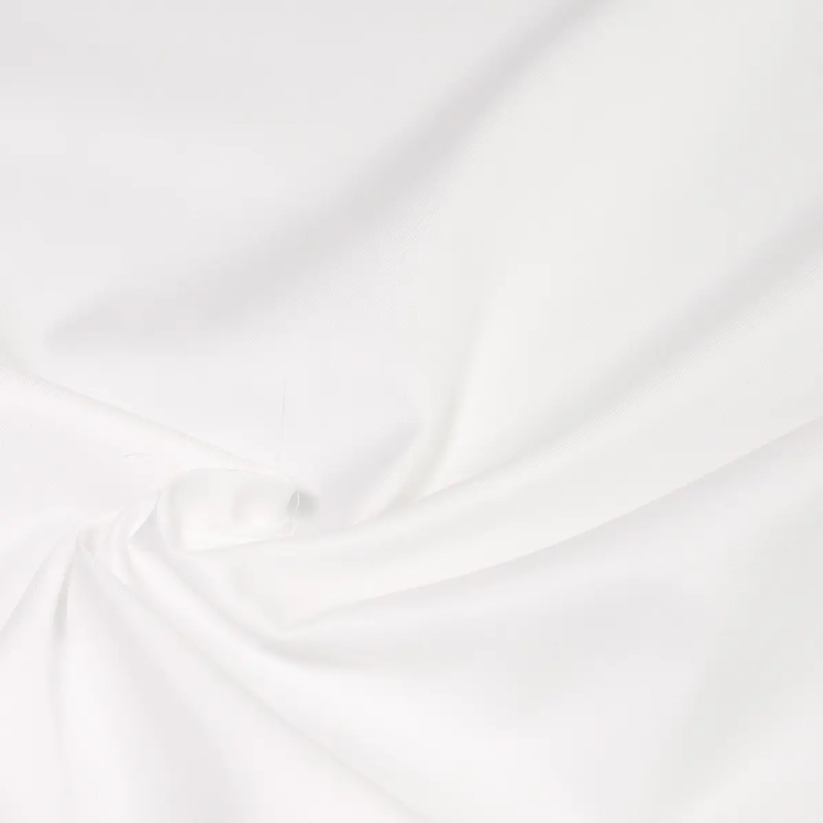 Organic Twill 2/2 Weiß Köper Einfarbiges