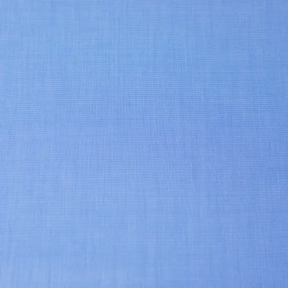 Supraluxe Blu medio Popelin Tinta unita 3 - 4