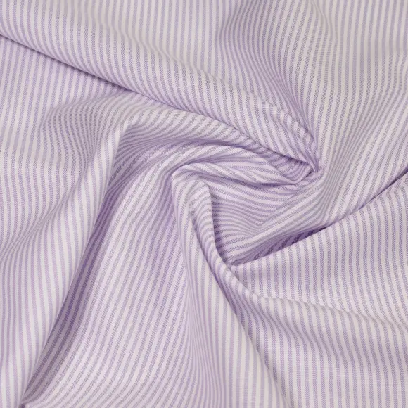 Oxford Lila Oxford Streifen