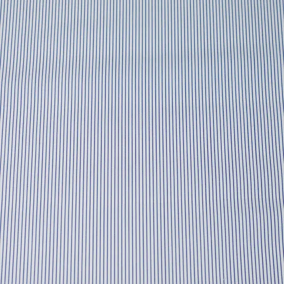 Supraluxe Dark Blue Popelin Stripes 2 - 4