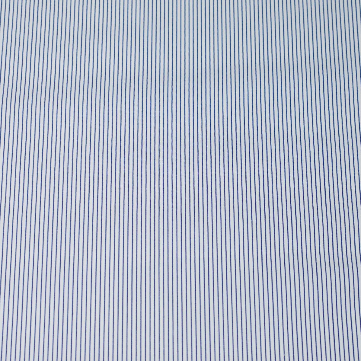 Supraluxe Dark Blue Popelin Stripes 2