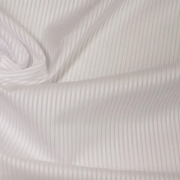 Zephir Soyella Lilas Dobby/Structuré Rayures