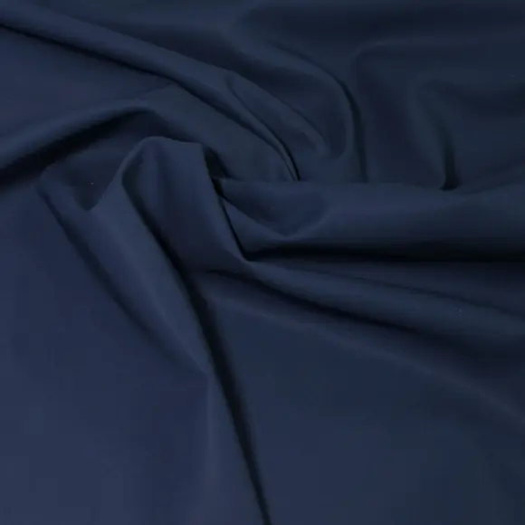 High Twisted Dark Blue Twill Solid plain 2
