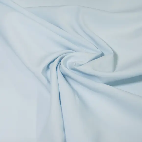 High Twisted Light Blue Twill Solid plain 4