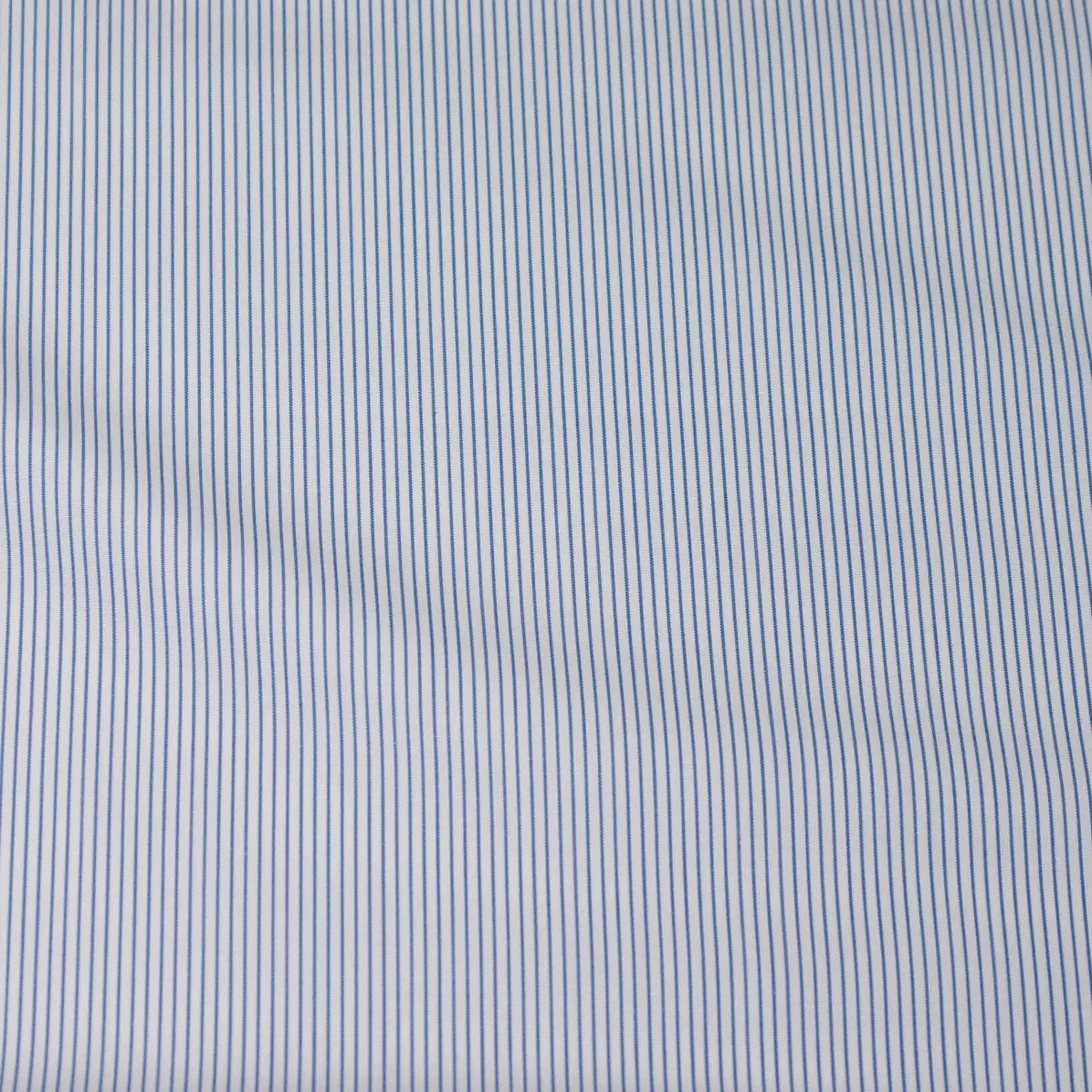 Supraluxe Medium Blue Popelin Stripes 2