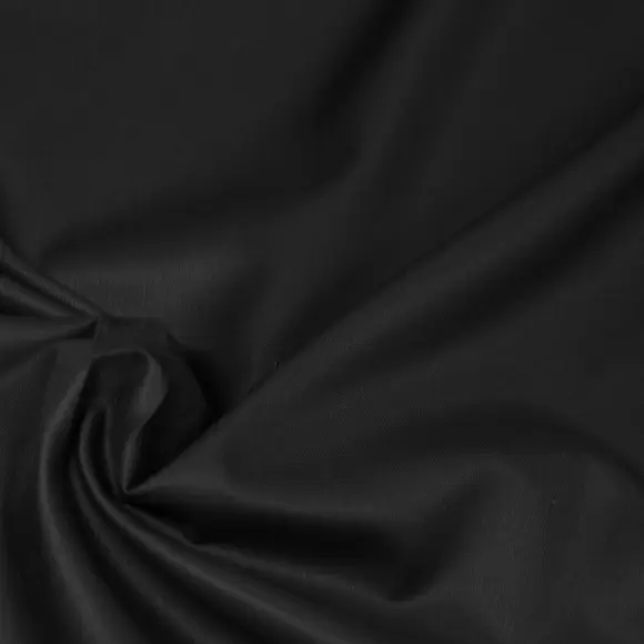 Twill Adula Black Twill Solid plain