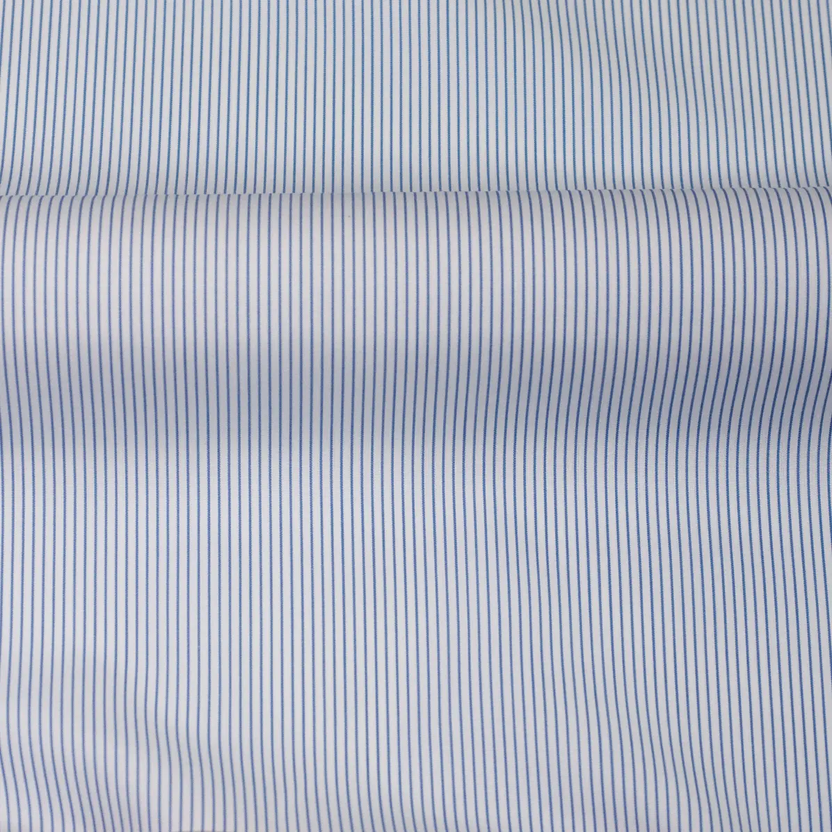 Supraluxe Medium Blue Popelin Stripes 2
