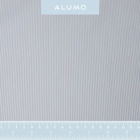 Supraluxe Light Blue Popelin Stripes 2 - 2