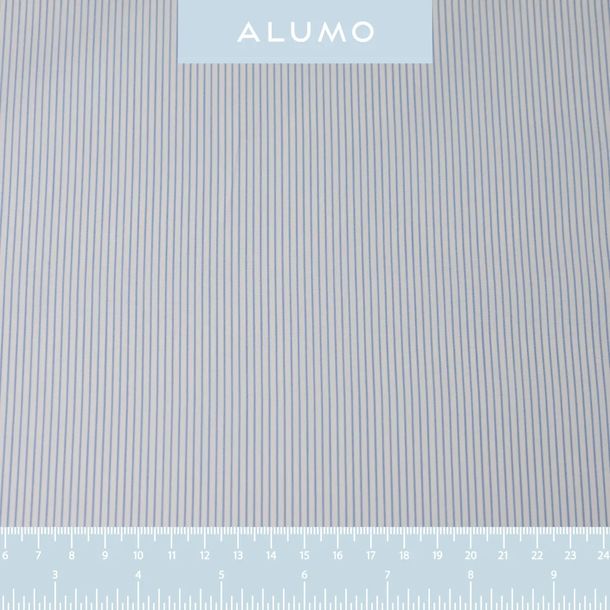 Supraluxe Light Blue Popelin Stripes 2