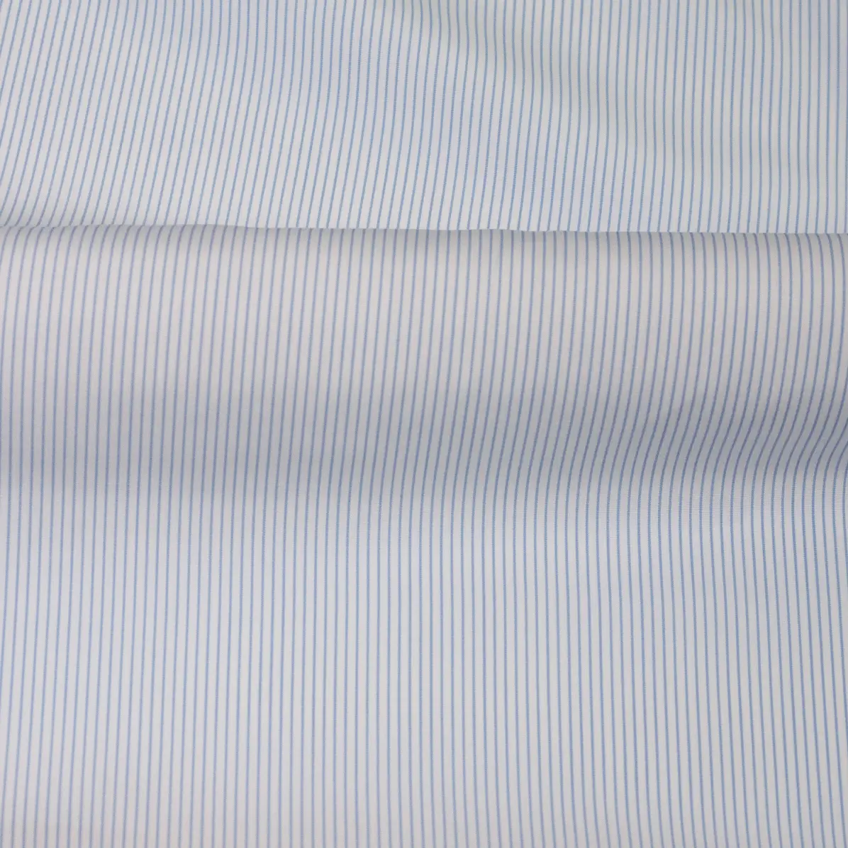 Supraluxe Light Blue Popelin Stripes 2