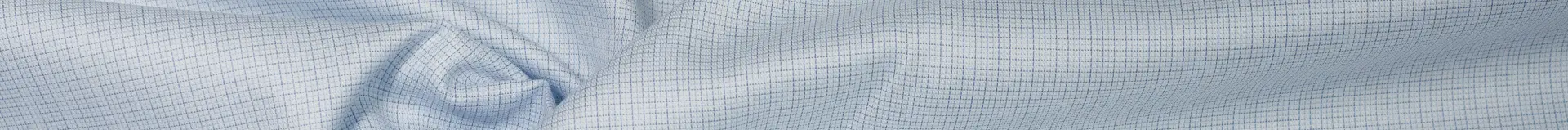 Structured Check Shirt Fabric ALUMO Sartoria