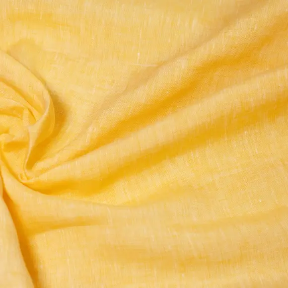 Centolino Gelb Popelin Einfarbiges