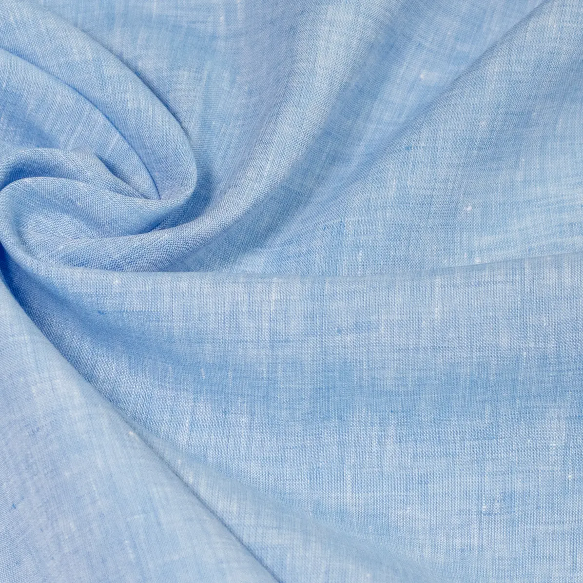 Centolino Medium Blue Popelin Solid plain