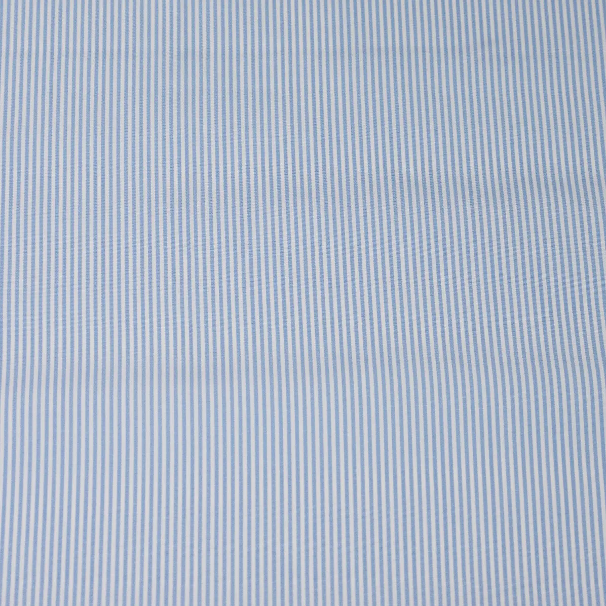 Supraluxe Azzurro Popelin Righe 1