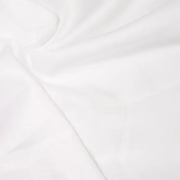 Centolino White Popelin Solid plain