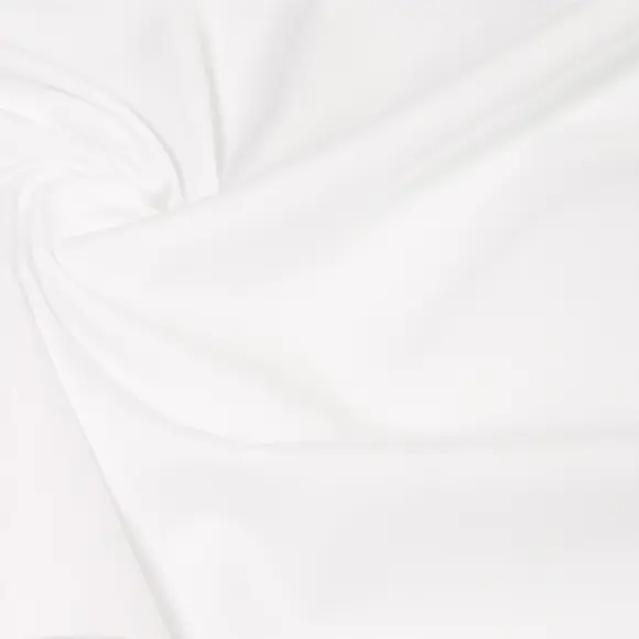 Saronno White Popelin Solid plain 2