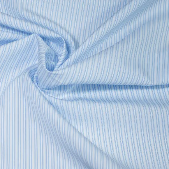 Soyella Arte Bleu moyen Dobby/Structuré Rayures 2