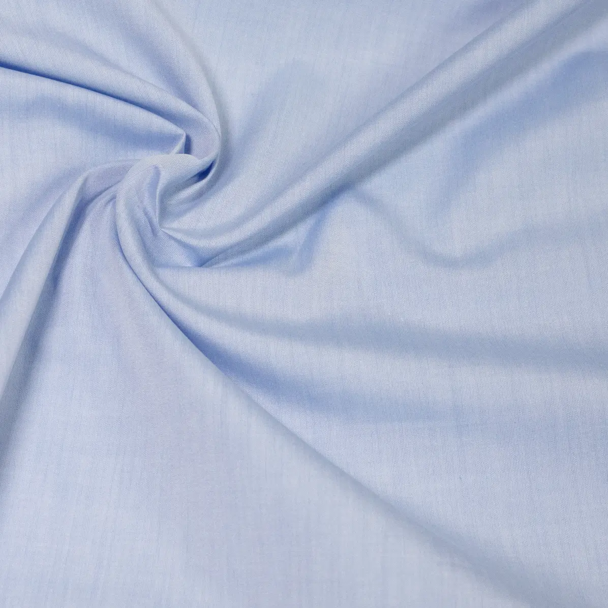 Silvano Medium Blue Popelin Solid plain